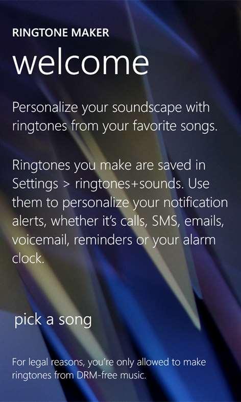 free ringtone maker program